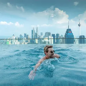 Penthouse On 34 - The Highest Unit And Views In Regalia & Private Rooftop Terrace , Kuala Lumpur Malaysia